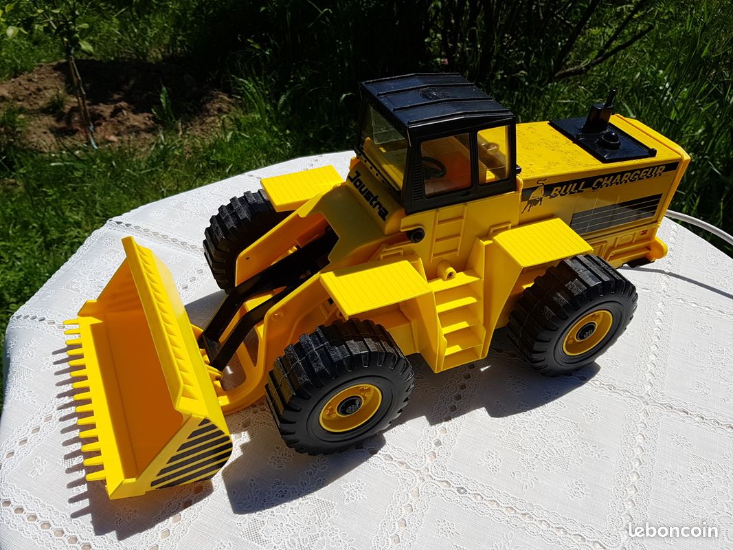 Tonka bulldozer et chargeur frontal junior acier jaune/noir