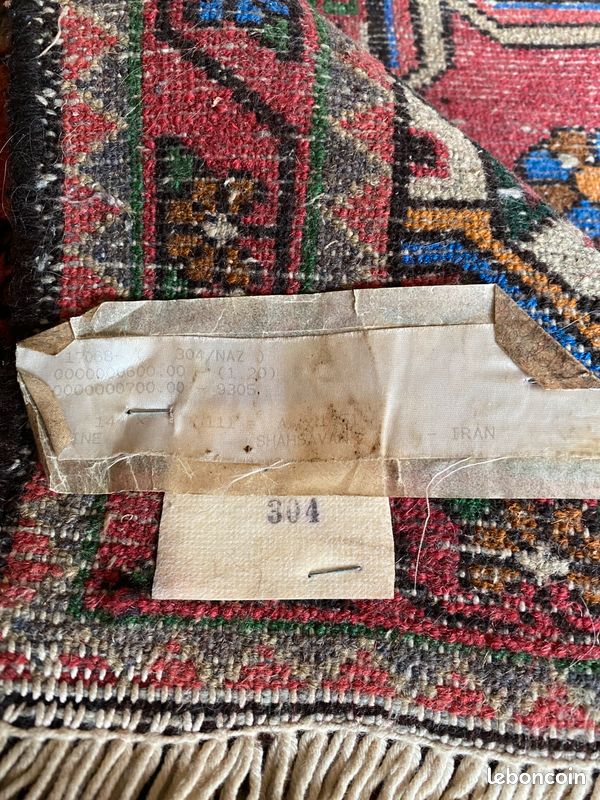 Tapis iranien, SHAHSAVAN, en excellent état (image 8)