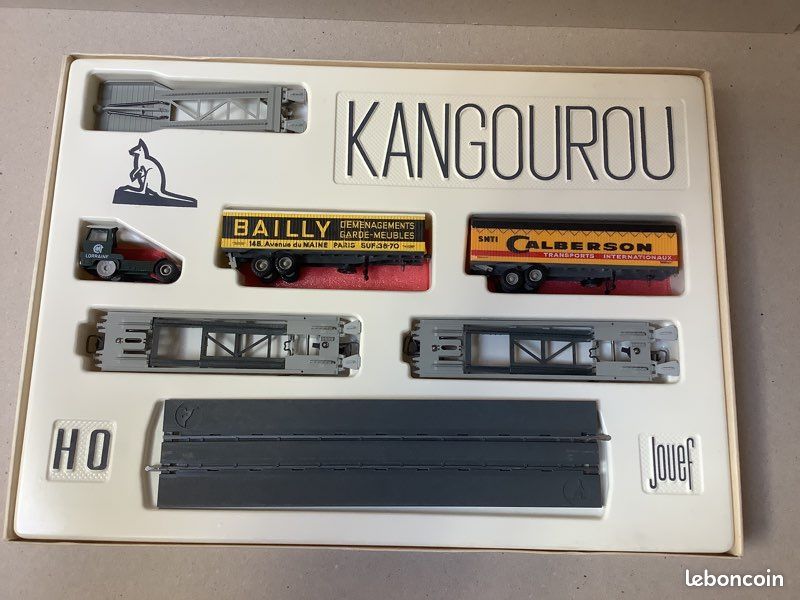 Coffret Jouef Kangourou Réf 664 – Train Miniature HO, Occasion état Neuf