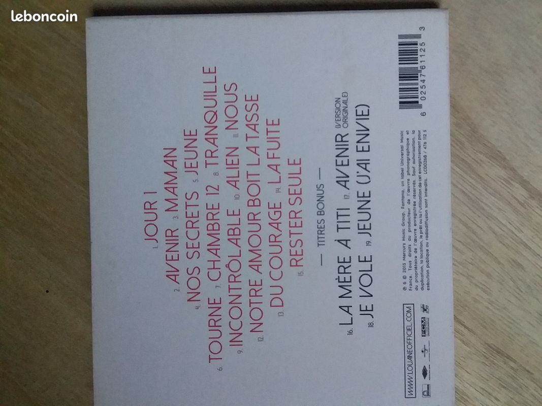 CD Louane "chambre 12" (image 2)