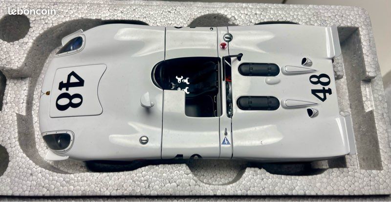 Miniature 1/18 auto art Porsche muséum Porsche 908/02 sebring 1970 Steve mcqueen N 48 (image 3)