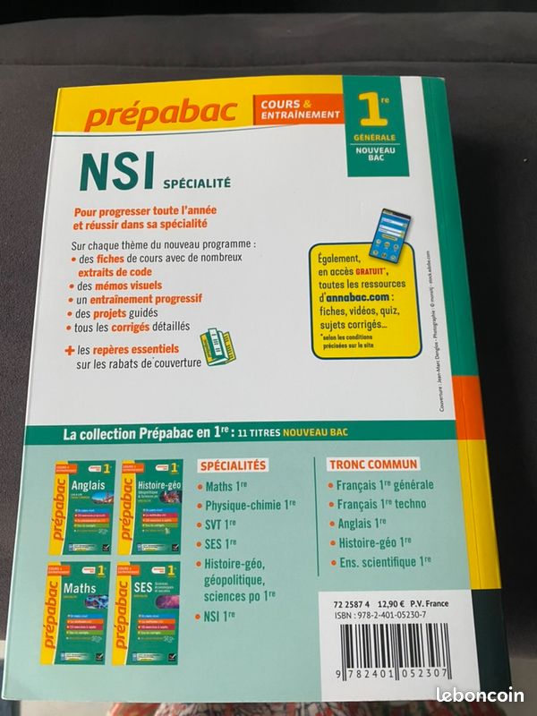 Prébac NSI 1re Hatier (image 2)