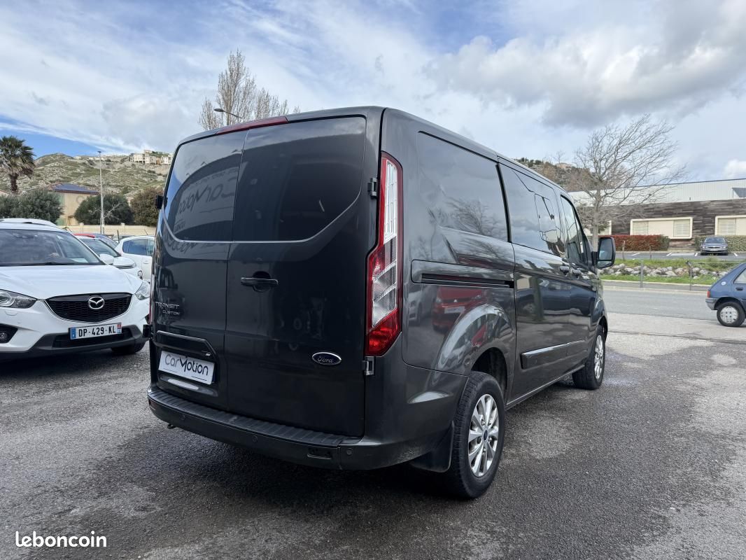 Ford Transit Custom 2.0 TDCI 130CH L1 H1 / CABINE APPROFONDI TVA NON RÉCUPÉRABLE (image 7)