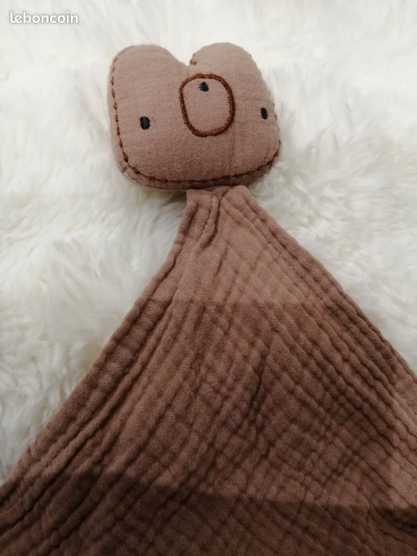 Orchestra Saumur Orchestra Cadeau Naissance Doudou Plat Ours