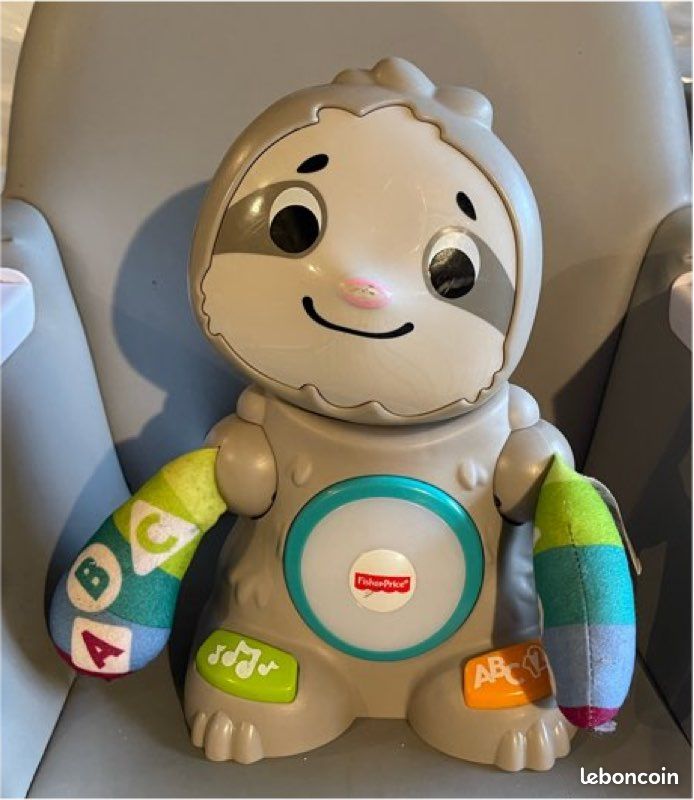 Jouet d'éveil Fisher-Price Matthieu le Paresseux Linkimals pour
