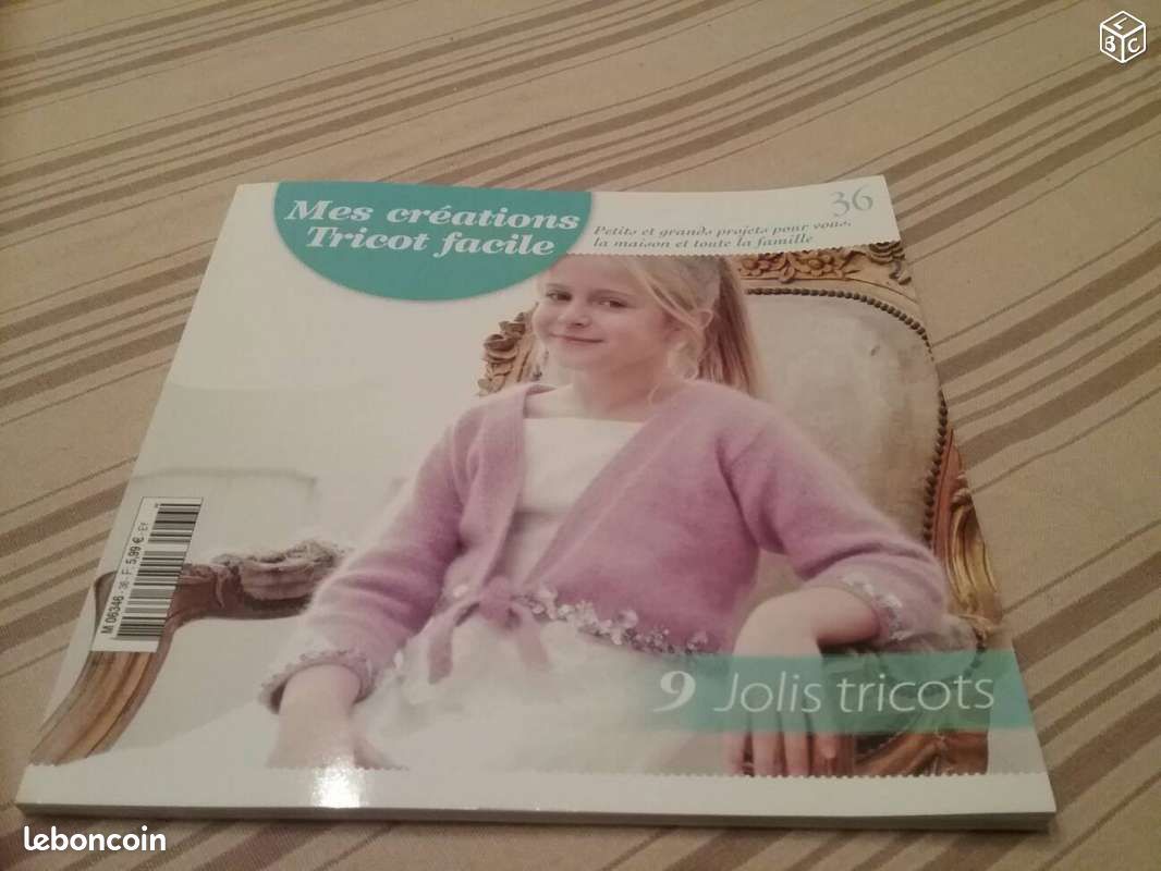 Livret Mes créations Tricot Facile numéro 36 (image 2)