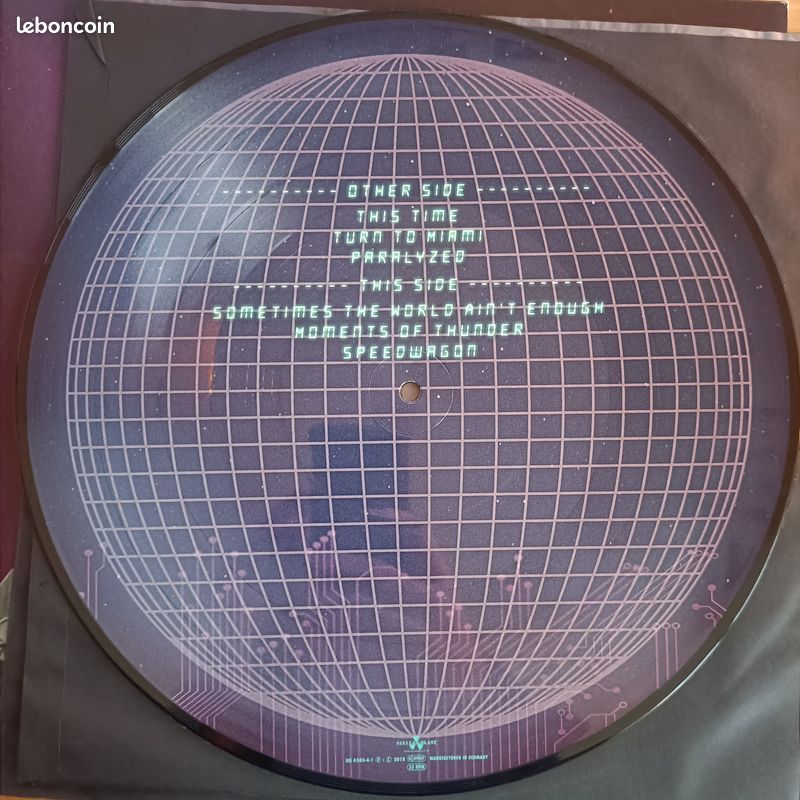 The Night Flight Orchestra Sometimes The World Ain't Enough Double Vinyle Picture Disc 2018 (image 4)