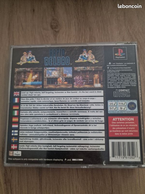 Jeu Diablo Sur PlayStation 1 – Complet, Très Bon état