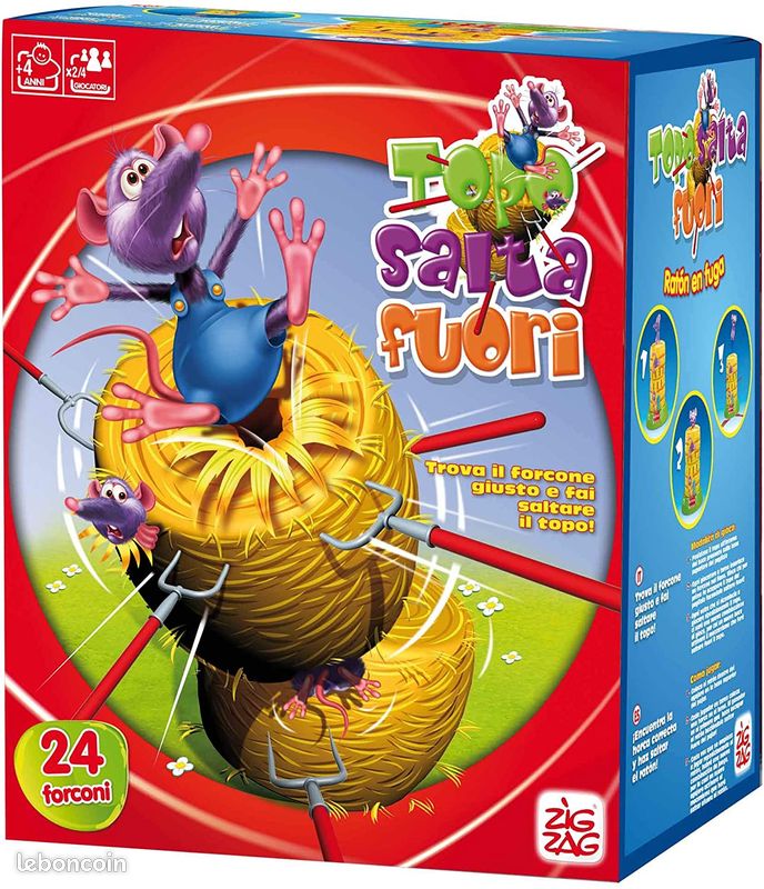 Jeu « Saute, petite souris », éditions Zig-Zag (image 1)