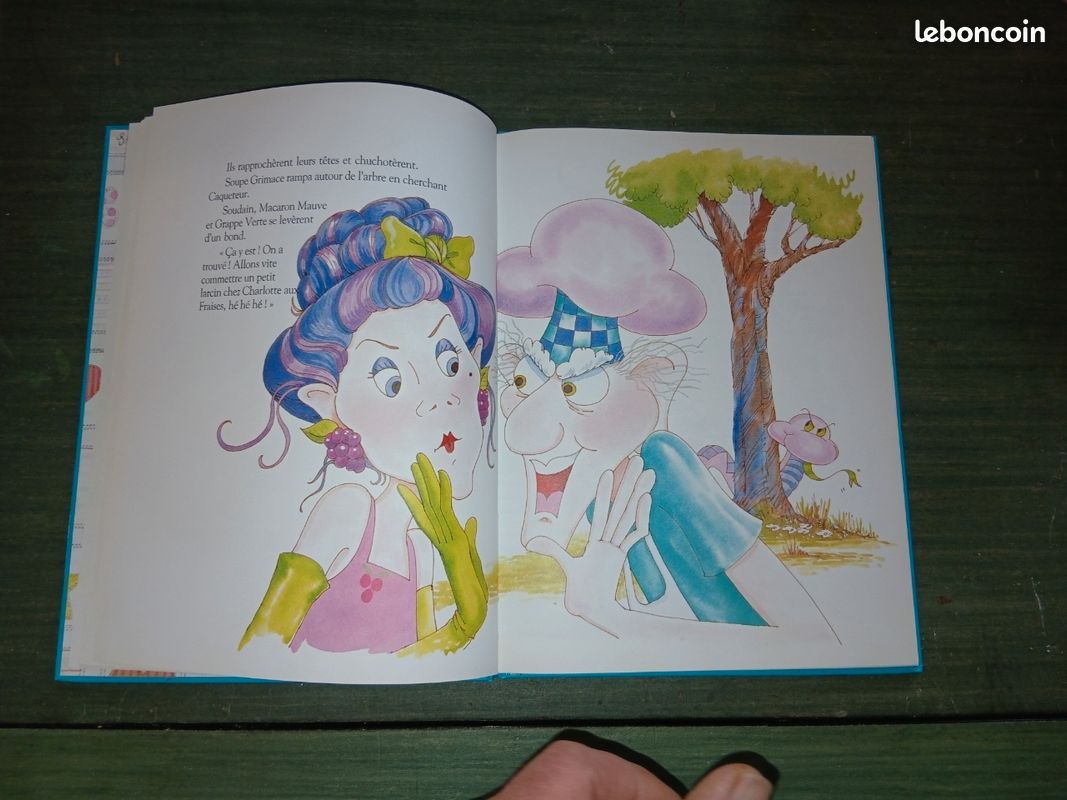 Livre Vintage Charlotte aux Fraises (1984) - Le Grand Concours des Animaux (image 4)