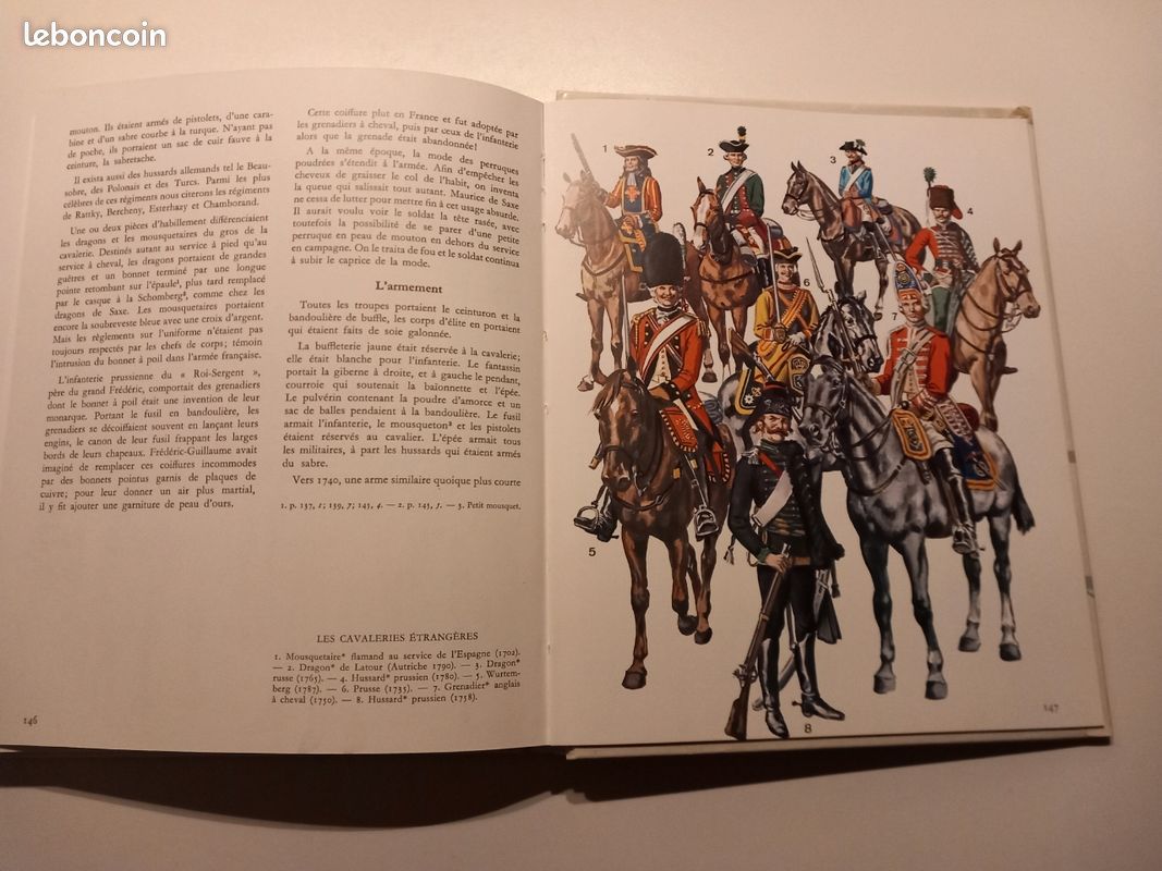CASTERMAN, L'UNIFORME ET LES ARMES DES SOLDATS DU PREMIER EMPIRE - TOME
