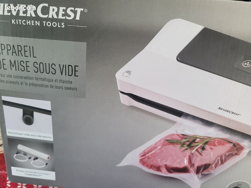 Vacuum Sealer Lidl Soudeuse Sous Vide Silvercrest Vacuum