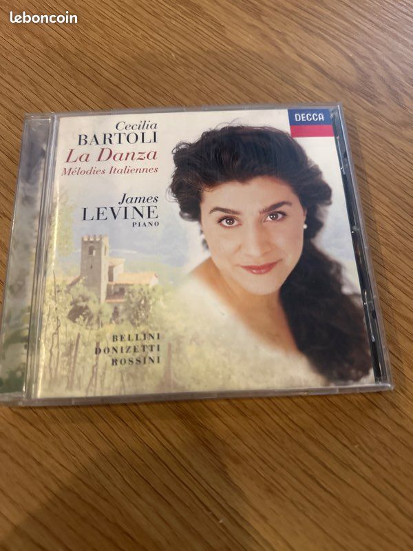 CD Cecilia BARTOLI - La Danza Mélodies Italiennes • James Levine piano (image 1)