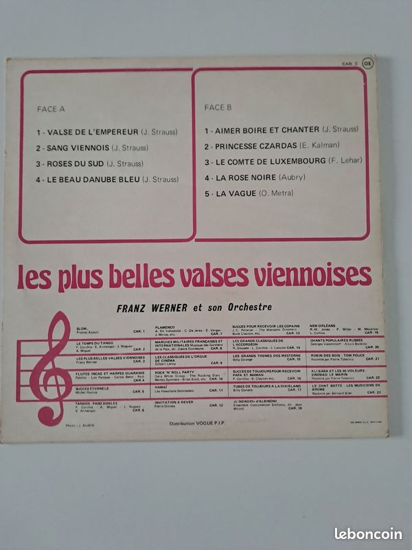 Vinyle les plus belles valse (image 2)