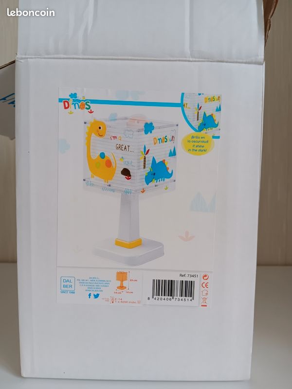 Lampe de chevet pour chambre enfant (image 8)