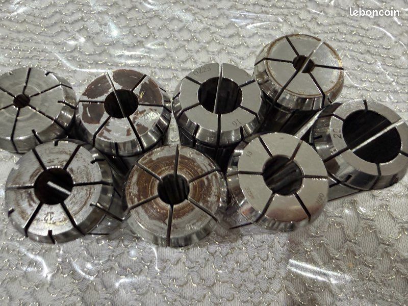 Mandrin à pince à ressort ER11 ER16 ER20 ER25 ER32 ER40, 0.005mm AA UP, porte-outil de aisage de haute précision, Center d'usinage CNC  1420
