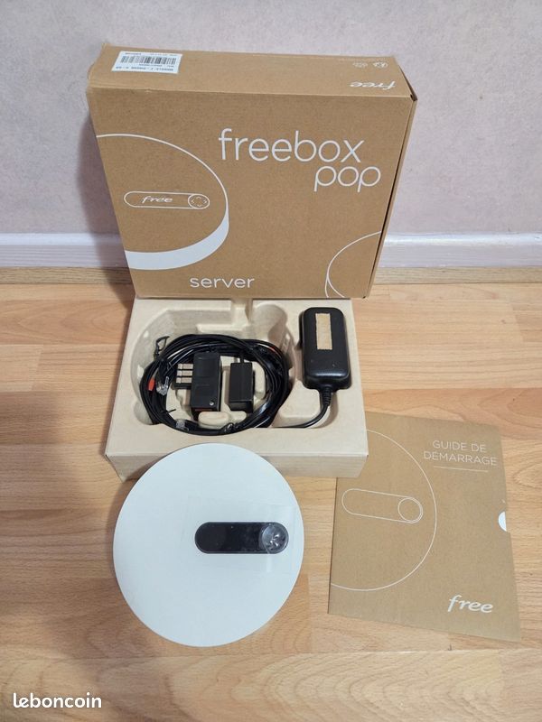 Freebox Pop Server – Modèle Player – Ouvert Mais Jamais Utilisé – Free