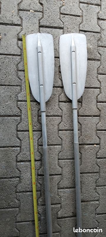 Paire d aviron alu L 2m80 (image 1)