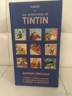 Coffret de 4 cassettes vhs tintin (image 4)