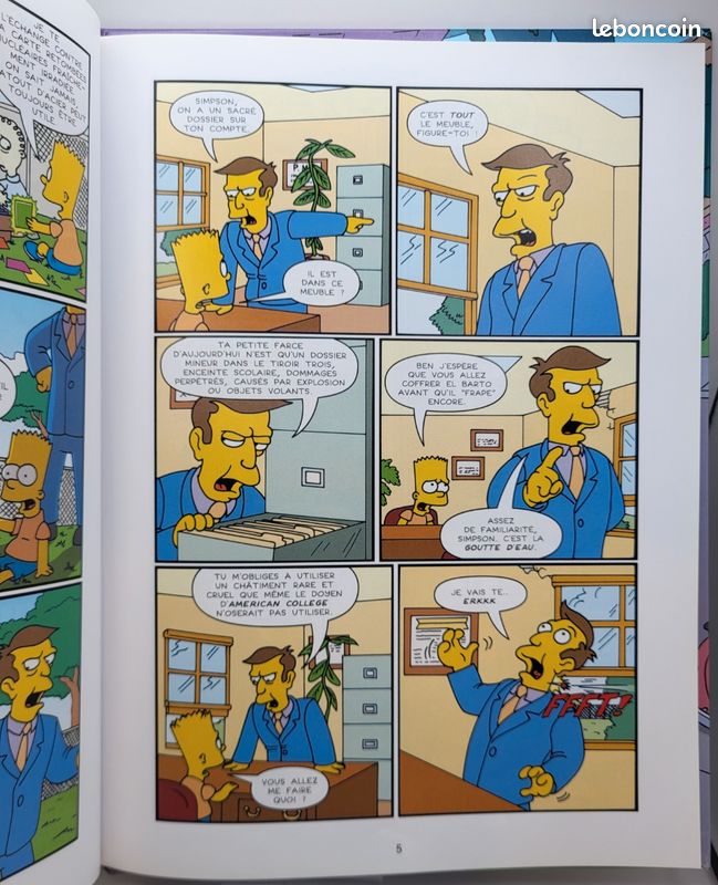 BD Les Simpson Boing Boing Bart (image 3)