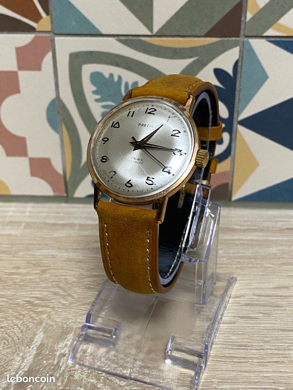 Montre Vintage PRECIS Waterproof - Mécanique Des Années 70 - Ne Fonctionne Plus