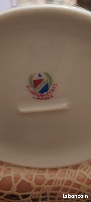 Verseuse thé/café porcelaine. Vintage (image 3)