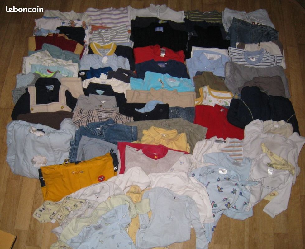 Lot vêtement 0/2ans.14/16/18ans0,50c pièce (image 2)