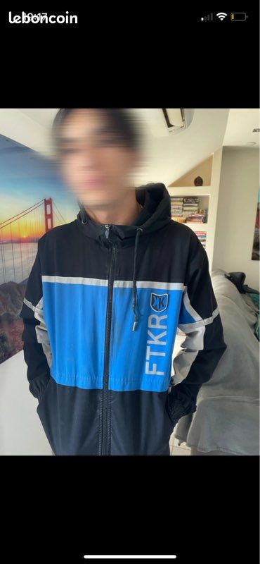 Disha Jogging Nike Blanc Veste Bershka Survetement Homme Veste De