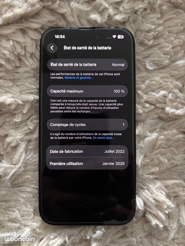 IPhone 15 excellent état (image 3)
