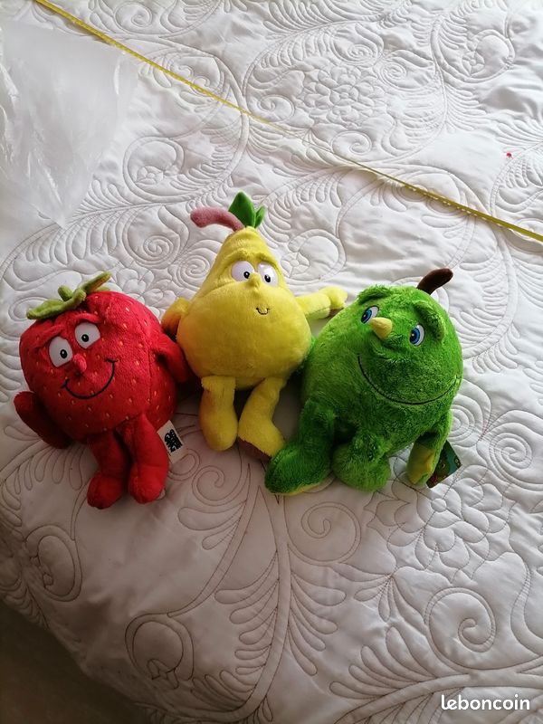 Peluches fruits (image 1)