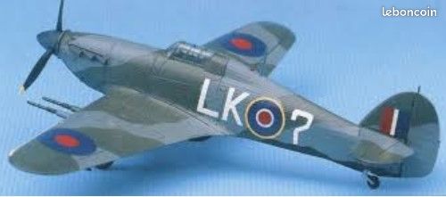 Maquette Airfix 1/72 Hurricane – Kit Avion WWII – N1396 (neuf, Non Assemblé)