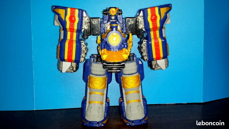 Jouet Power Rangers Mystic Force – Solar Streak Megazord – Bandai 2006