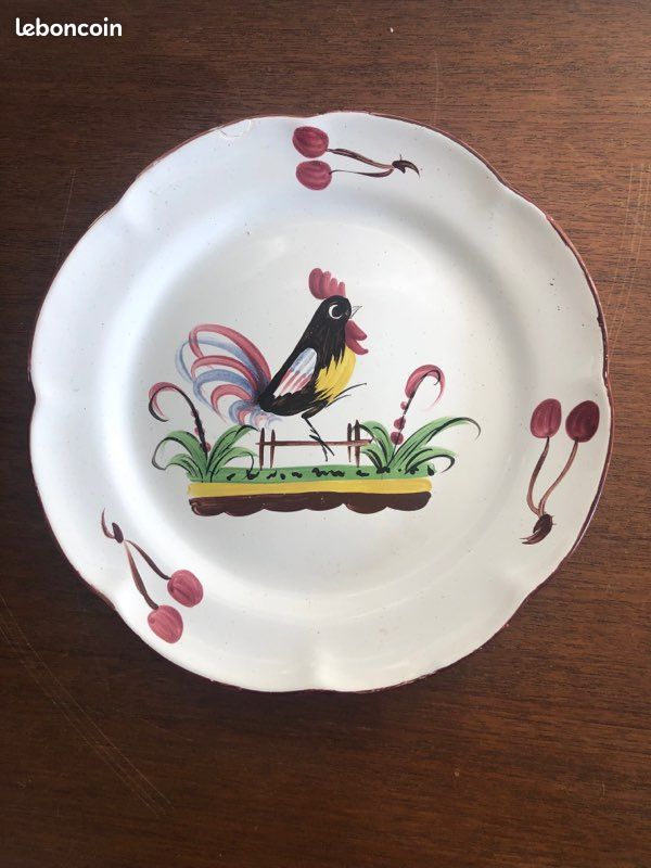 8 ) assiette au coq , (image 1)