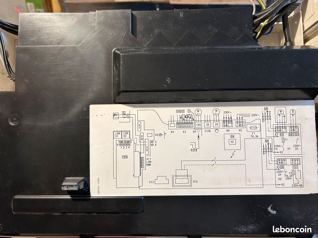 Lot pièces chaudière Viessmann Vitodens / Vitotronic 200 – régulation, pompe, brûleur (image 5)