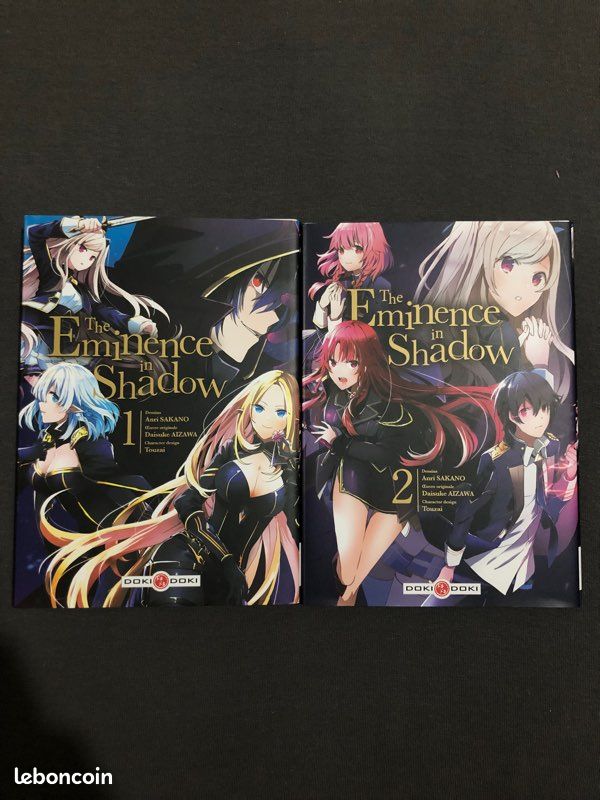 Manga « the eminence in shadow » (image 1)