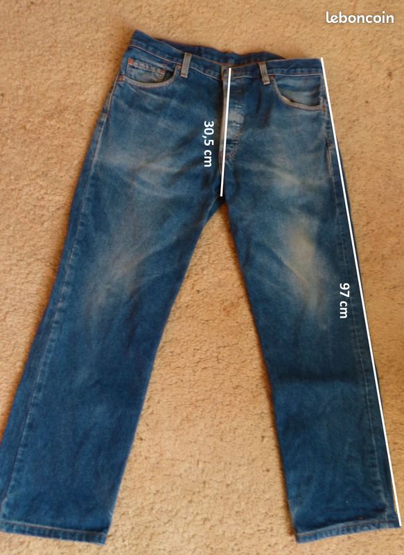 Levi's 501 taille 44 FR (image 2)