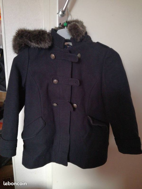 Superbe manteau caban marese 6ans (image 1)