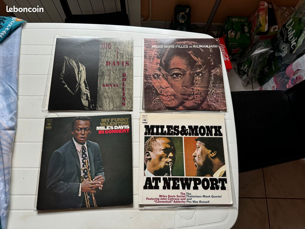 Lot de pressages japonais de Miles Davis 33t (image 1)