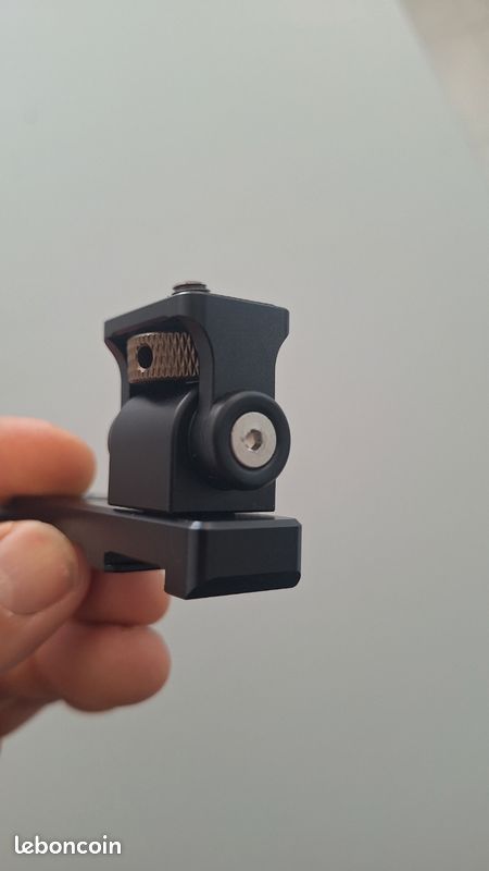 Support de moniteur MINIFOCUS en aluminium, compatible avec les cages vidéo équipées d'un rail NATO (SmallRig, Tilta, Neewer, etc.) (image 7)