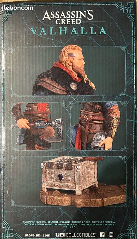 PUREARTS Assassin's Creed Valhalla Animus Eivor ¼ Quarter Scale Figure Statue