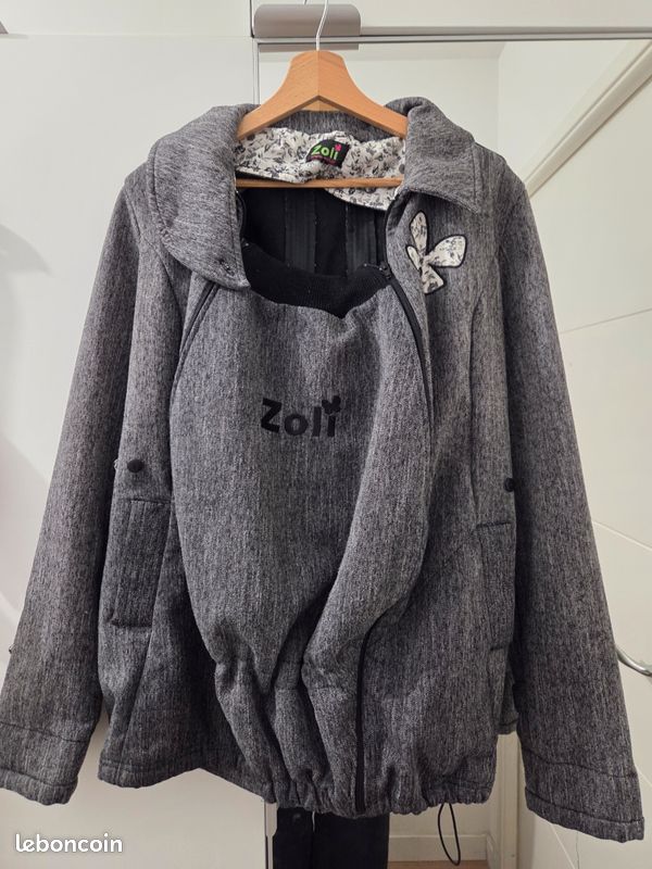 Manteau de portage chaud zoli taille L capuche bébé Équipement