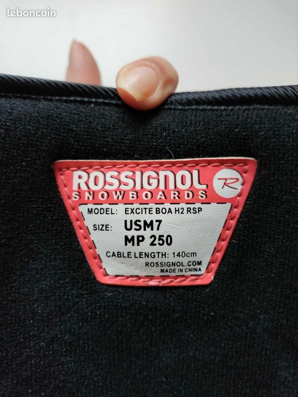 ROSSIGNOL Boots de snowboard Excite BOA Mixte - Sport