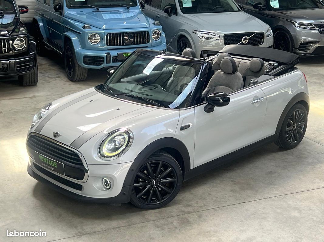 Mini cooper cabriolet 1.5l edition greenwich bva7 136 ch 1 ère main française tva récupérable (image 14)