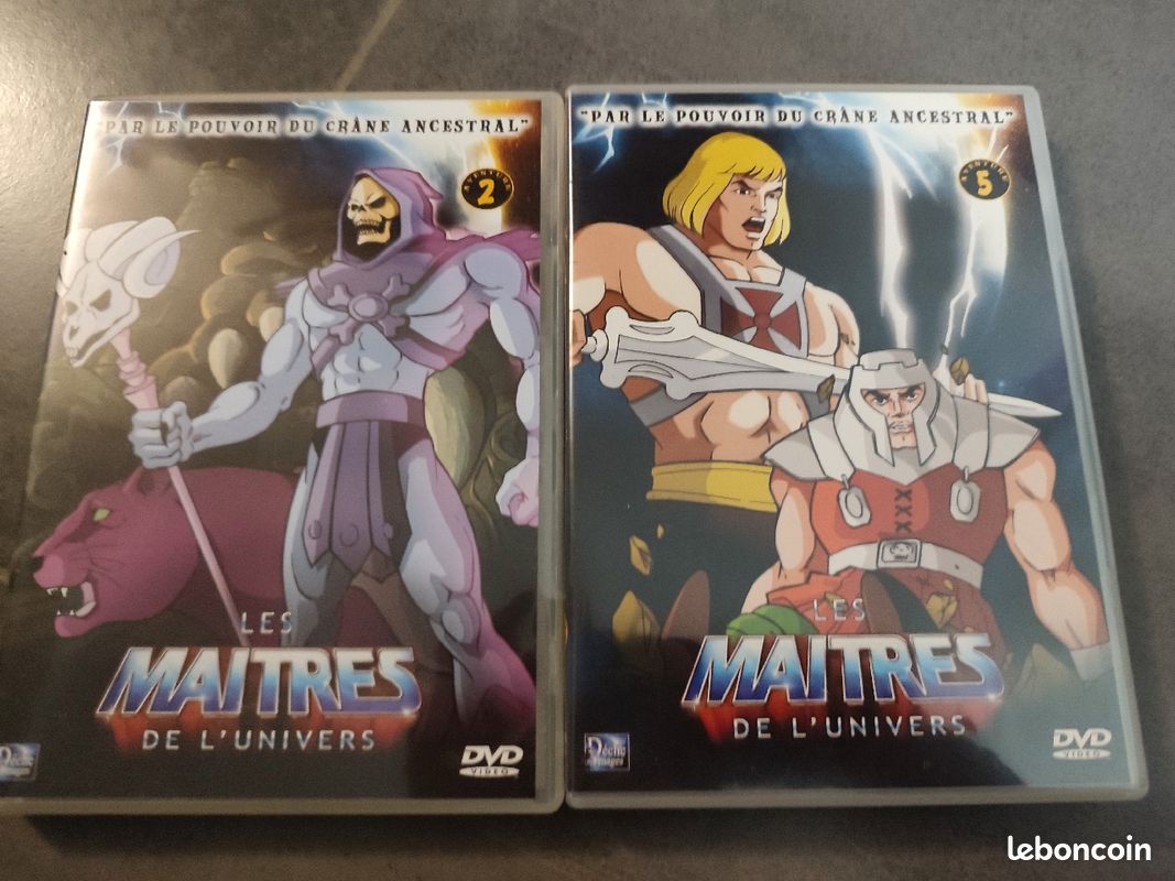 2 DVD les maîtres de l'univers dessin animé collectir (image 1)