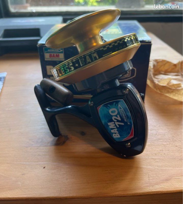 Moulinet Peerless BAM 720 – Neuf avec boîte, vintage rare - Sport & Plein air