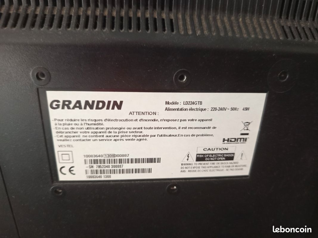 Petite TV Grandin (image 3)
