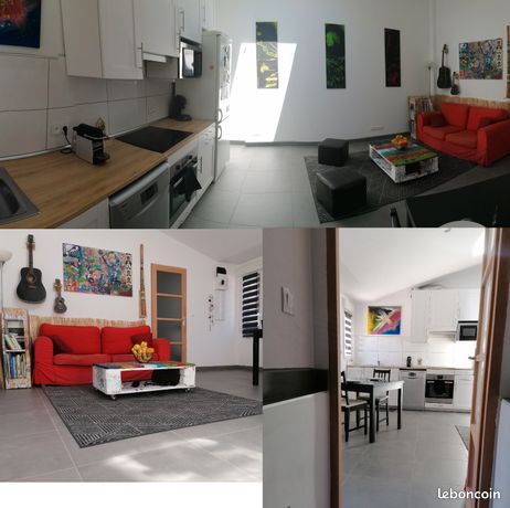 Maison Atypique 60m2 avec garage 80m2 – 3 pièces – Bruyères-le-Châtel