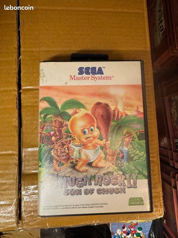 Jeu SEGA Master System DANAN The Jungle Fighter - Version Japonaise, Très Bon état Complet
