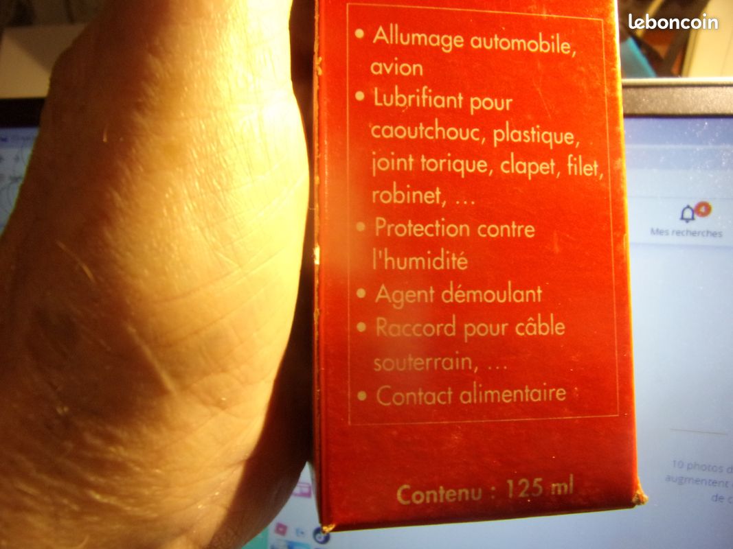 Graisse silicone, marine, neutre, graphite/tube (image 4)