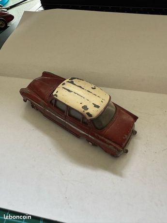 Dinky Toys France 544 - Simca Aronde Rouge Brique Toit Crème - état Proche Neuf, Boîte 100